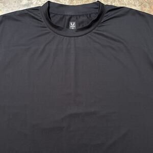 ASRV Shirt Mens Medium Black AeroSliver Oversized Only Those Who Risk DSG 0822